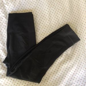 Lululemon Black Crop Capri Leggings